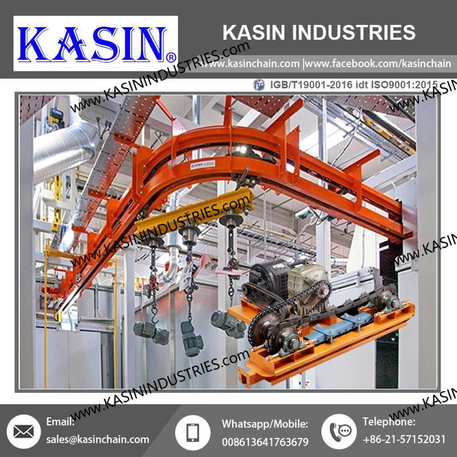 Σύστημα μεταφοράς κλειστής τροχιάς με μεταφορική σειρά 7000