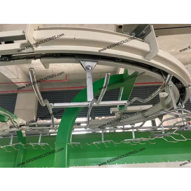 パワー&フリーのオーバーヘッドコンベヤ: 複雑な生産のための柔軟なルーティング